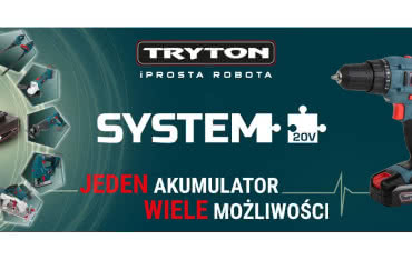 Tryton z systemem zasilania 20V