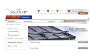 Aquaplast zaprasza do sklepu internetowego